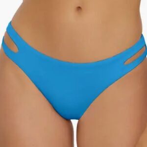Becca Swimwear Color Code Cutout Hipster Bikini Bottoms, Size M, NWT